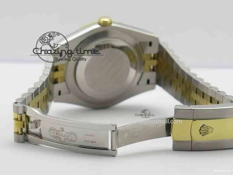 1222 Sleek DateJust II 41mm SS YG BP Maker Best Edition Silver Dial On Jubilee Bracelet A 3675